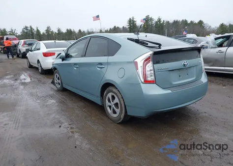 2013 Toyota Prius Three from USA, damaged, VIN JTDKN3DU6D1685436